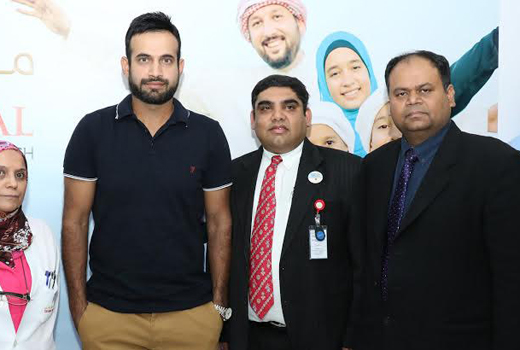 Irfan Pathan Endorses Diabetes 1